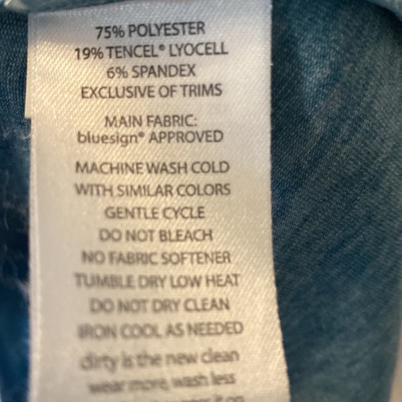 Toad & Co Workout Tank sz M, Blue - Picture 4 of 5